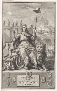 Hollandse Maagd door Jan Luyken