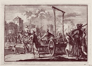 Stenka Razin voor de Executie in Moskou, 1698