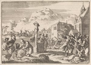 Vervolging van protestanten door Marsaut te Niort, 1682