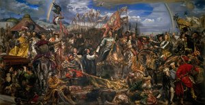 Jan III Sobieski stuurt een overwinningsbericht naar paus Innocentius XI na de slag bij Wenen