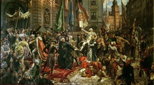 De Grondwet van 3 mei 1791, 1891 door Jan Alojzy Matejko