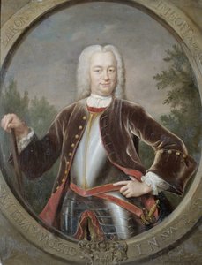 Portret van Gustaaf Willem, Baron van Imhoff, Gouverneur-Generaal van de VOC