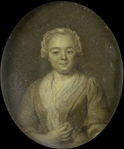 Portret van Margaretha van Leuvenigh, vrouw van Bernardus de Bosch