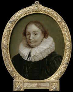 Portret van Pierius Winsemius, professor in retorica en geschiedenis in Franeker