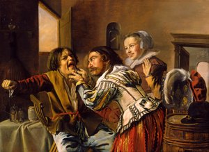 De tandarts door Jan Miense Molenaer