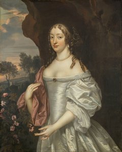 Portret van Jacoba van Orliens, vrouw van Jacob de Witte van Haamstede