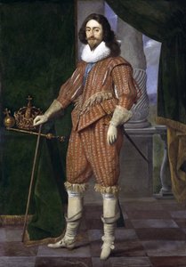 Karel I (1600-1649), Koning van Engeland door Jan Mytens or Mijtens