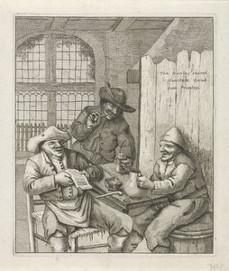 Boerengezelschap door Jan Naning