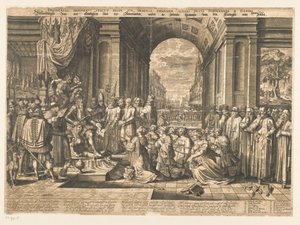 Afbeeldinghe van den ellendighen staet der Nederlanden, onder de wreede tijrannije van den Hertoghe van Alba door Jan Pietersz. van de Venne