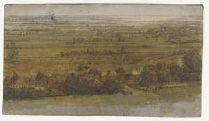 Dorp aan een rivier