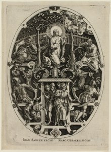Lijdensweg in de tuin, uit de Passie van Christus