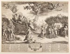 Allegorie op de triomf van Nederland over Spanje