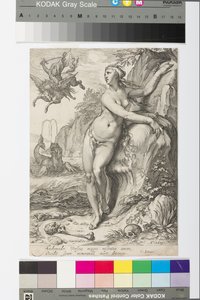 Andromeda, ca. 1609 door Jan Saenredam