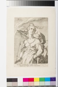 Juno door Jan Saenredam