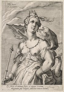 Juno, c. 1595 door Jan Saenredam