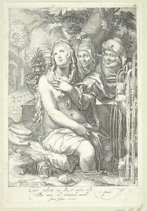 Susanna en de ouderlingen door Jan Saenredam