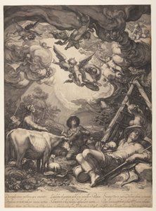 De Aankondiging aan de Herders door Jan Saenredam