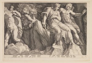 De straf van Niobe (Plaat 3)