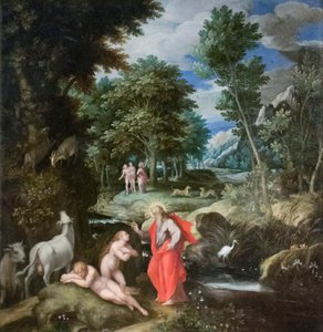 Schepping van Eva, c.1586-89