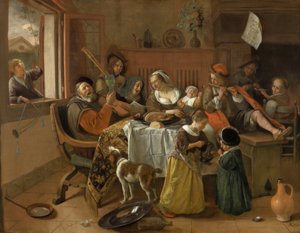 De vrolijke familie