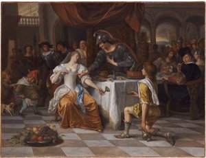 Het banket van Antonius en Cleopatra