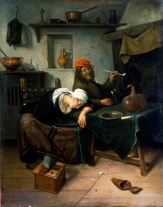 De Nietsnutten, ca. 1660 door Jan Steen