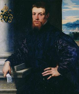 Melchior von Brauweiler (1515-69) 1540 door Jan Stephen van Calcar