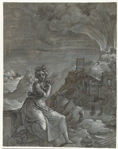 Cassandra rouwt om de vernietiging van Troje, 1550-55