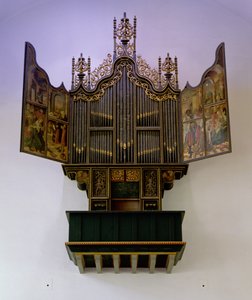 Geschilderd orgel, 1526