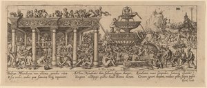 Fontein van de Jeugd door Jan Theodor de Bry after Barthel Beham