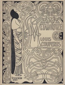 Omslagontwerp Metamorfoze door Louis Couperus, 1897 door Jan Toorop