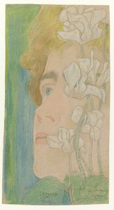 Marguérite, c.1900 door Jan Toorop