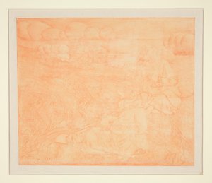 Vrouwen die Visnetten Repareren door Jan Toorop