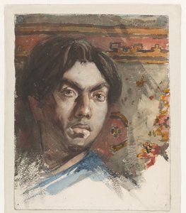 Zelfportret van Jan Toorop door Jan Toorop