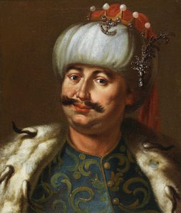 Jan III Sobieski, koning van Polen, gekleed als een Ottomaanse sultan