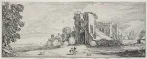 Landschappen en Ruïnes: Kasteel Brederode door Jan Van de Velde