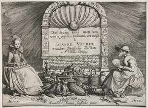 De twaalf maanden door Jan Van de Velde