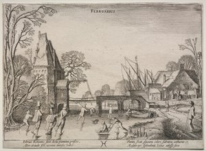 De twaalf maanden: februari door Jan Van de Velde