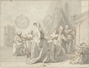 De verloren zoon in het bordeel