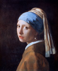 Meisje met de parel, ca. 1665 door Jan Vermeer van Delft