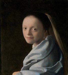 Portret van een Jonge Vrouw