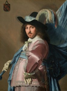 Andries Stilte als Vaandeldrager, 1640