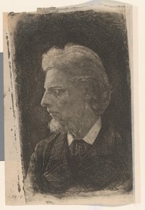 Portret van Jacques Perk door Jan Veth