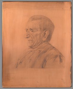 Portret van Jan Schaap door Jan Veth