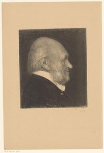 Portret van Nicolaas Beets door Jan Veth