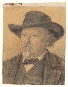 Portret van Philip van der Kellen door Jan Veth