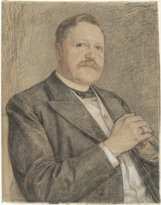 Portret van R.P.J. Tutein Nolthenius door Jan Veth