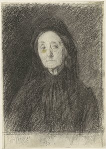 Portret van mevrouw J.H. Giltay-Moll door Jan Veth