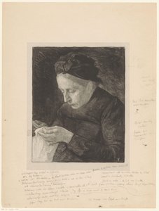 Portret van mevrouw Sluiter-Metelerkamp door Jan Veth