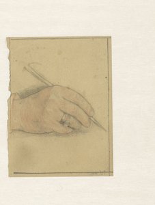 Studie van de hand van Geheimrat M. Kempner door Jan Veth